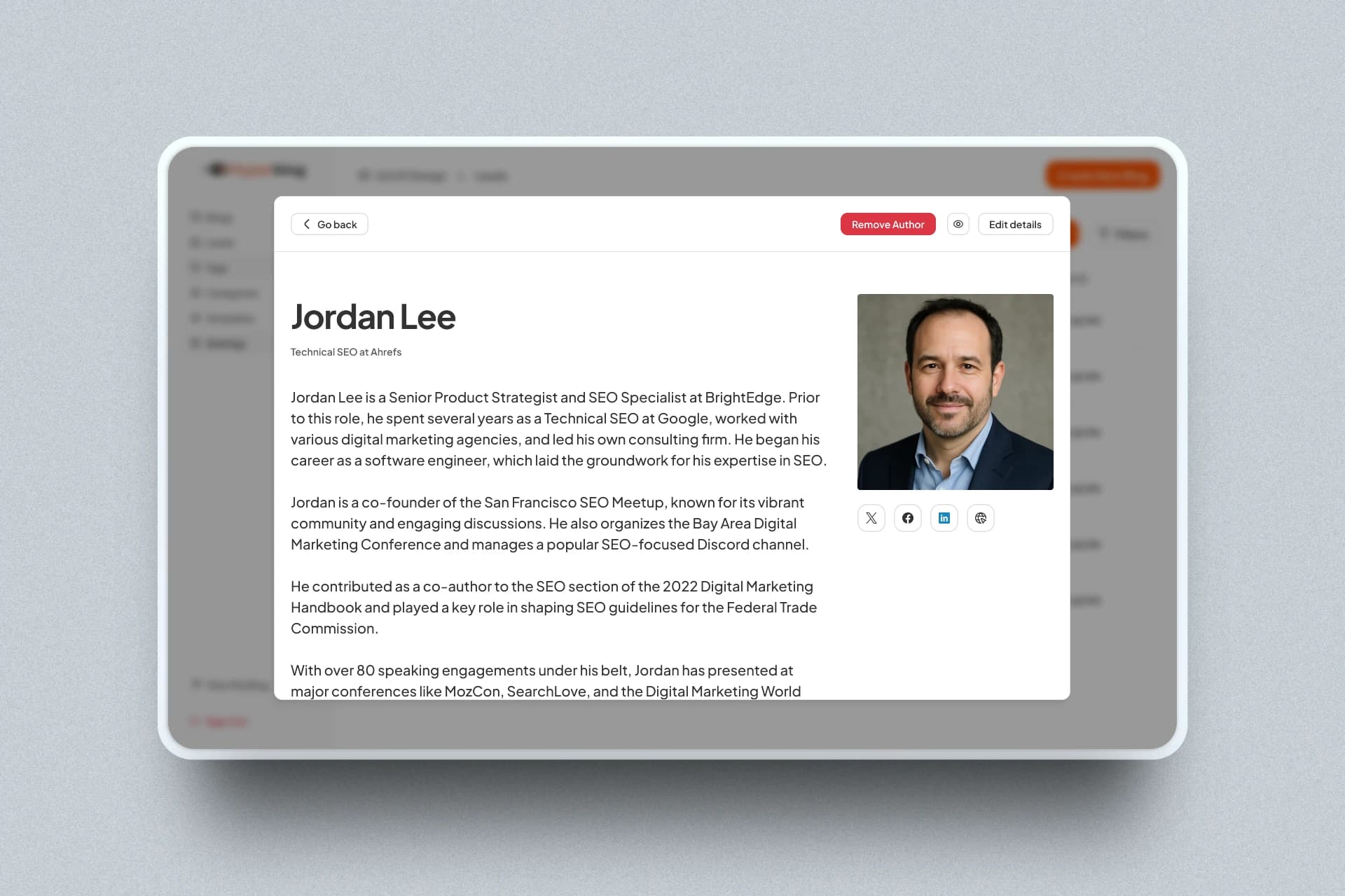 Hyperblog screenshot 4