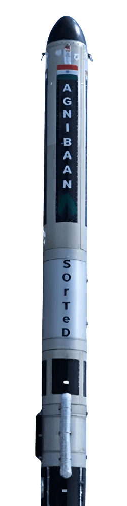 Agnibaan rocket cutaway